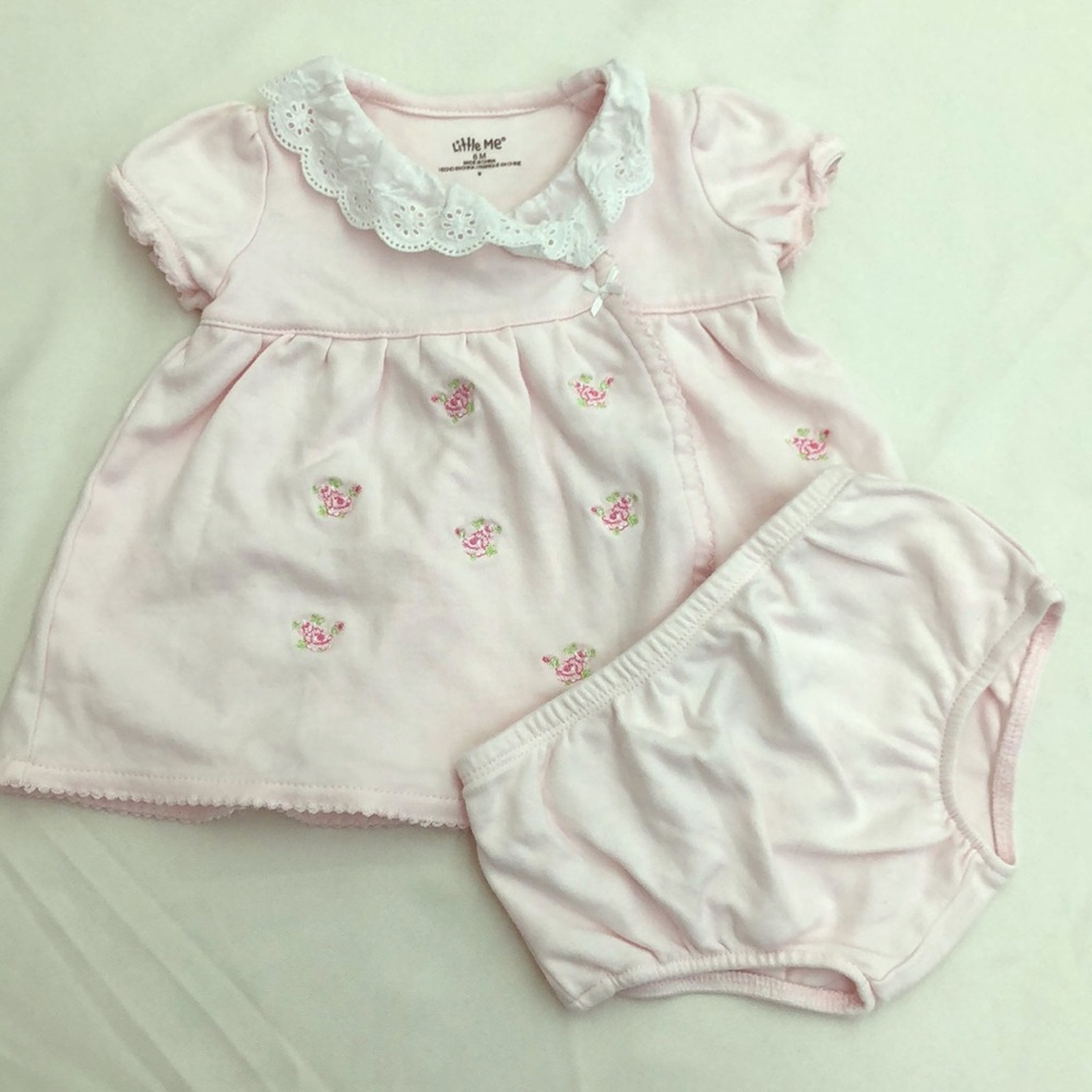 Sweet Dress and Bloomer Set